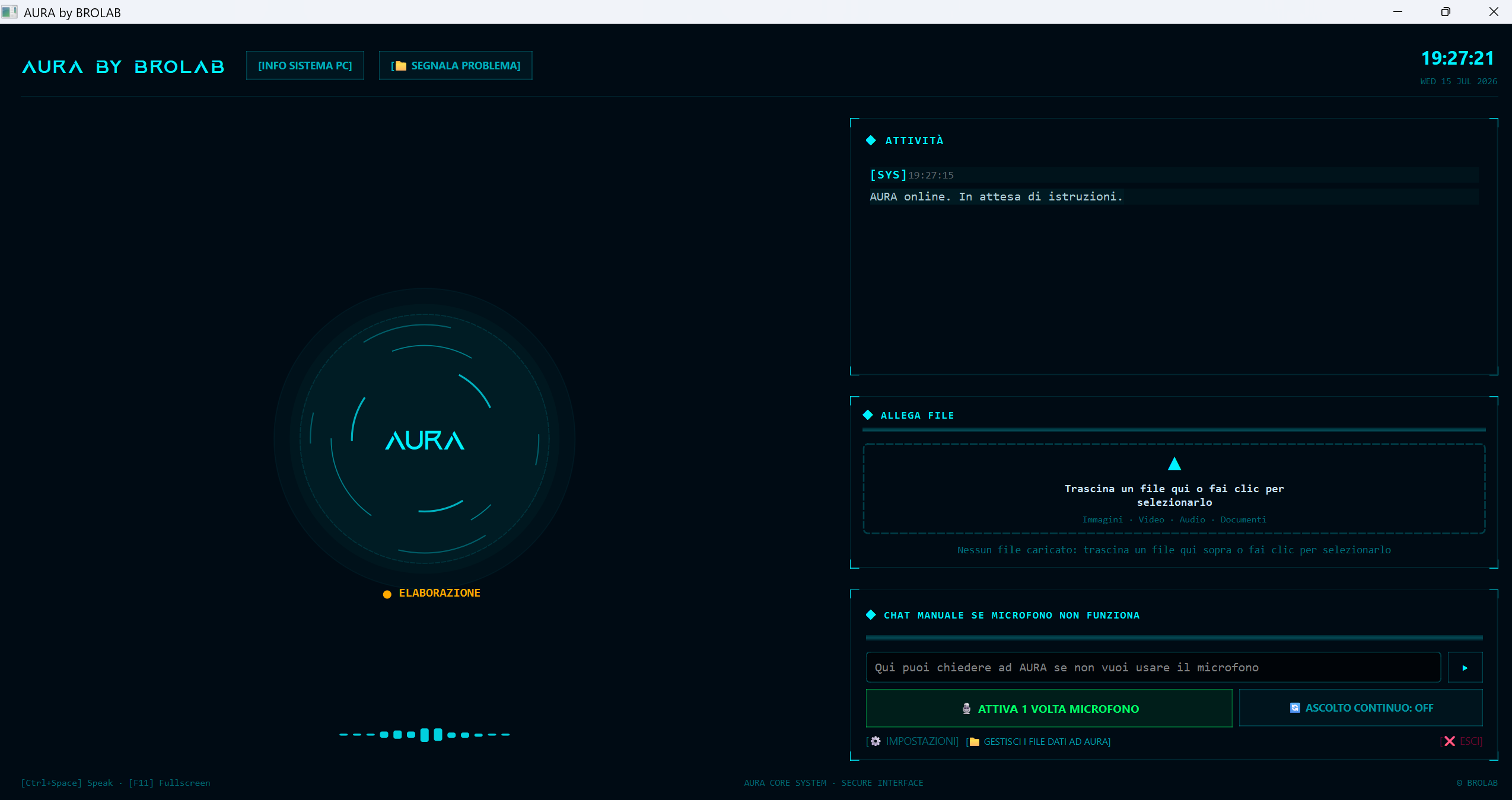 AURA UI Desktop Client
